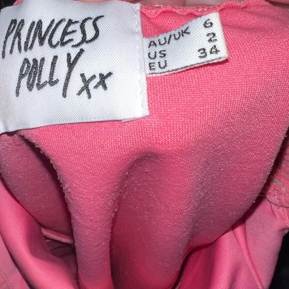 Princess Polly Evella Pink Bodysuit Size 2 - Picture 14 of 14